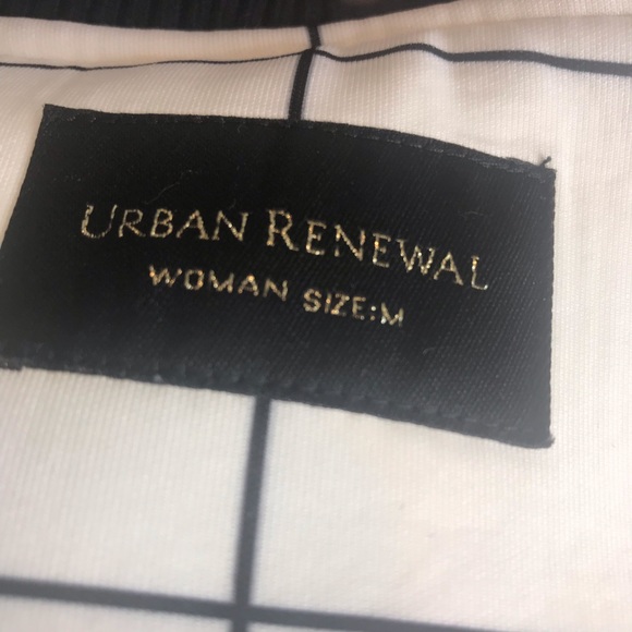 Urban Renewal Grid Bomber Jacket - Picture 6 of 6